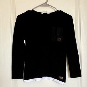 H&M Kids Classic Black Sweatshirt – Size 8 (Boys)